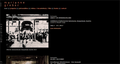 Desktop Screenshot of mariannegreber.at